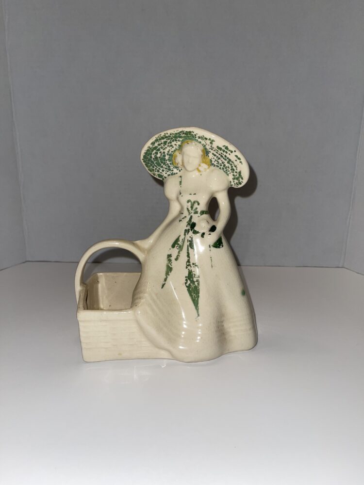 Brush Pottery Southern Belle Planter Green